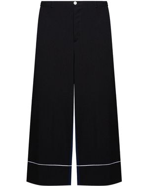 Marni Virgin Wool Trousers - Black