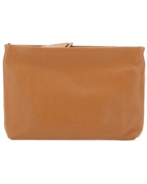 Gianni Chiarini Brenda Clutch Bag - Brown