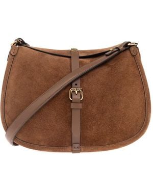 Etro Umhängetasche aus Wildleder - Braun
