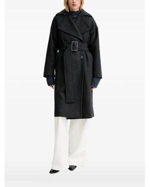 IRO Mealia Belted Coat - Black