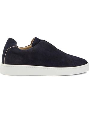Aurélien Aur3 Slip-On Trainers - Blue