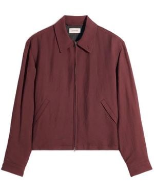 Lemaire Cotton Blouson Jacket - Red