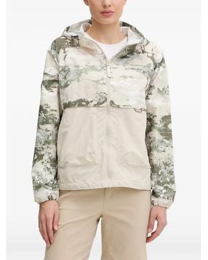 Columbia Spire Valley Abstract-Print Hooded Jacket - Natural