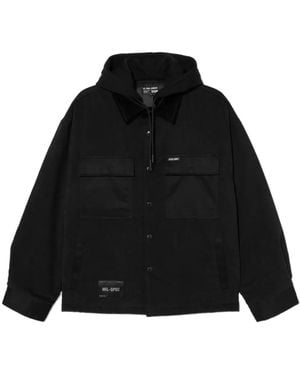 Izzue Logo-Patch Jacket - Black