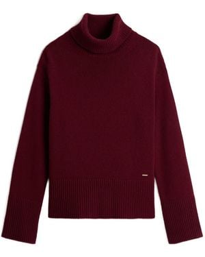 Woolrich タートルネック セーター - レッド