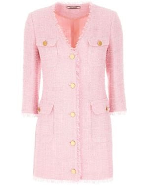 Tagliatore Tweed Blazer - Pink