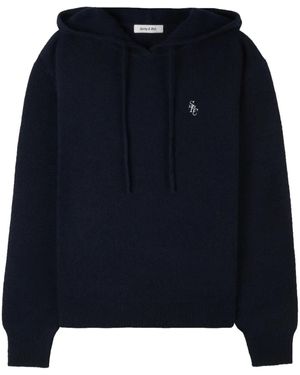 Sporty & Rich Sudadera SRC con capucha - Azul