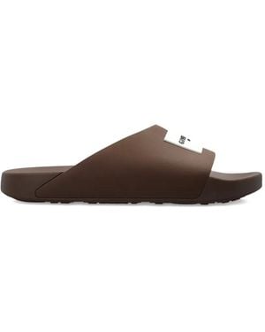 Givenchy ロゴ サンダル - ブラウン