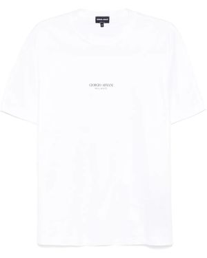 Giorgio Armani クルーネック Tシャツ - ホワイト