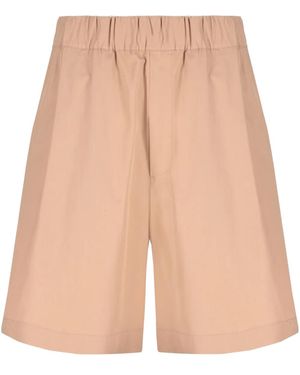 Laneus ワイド ショートパンツ - ナチュラル