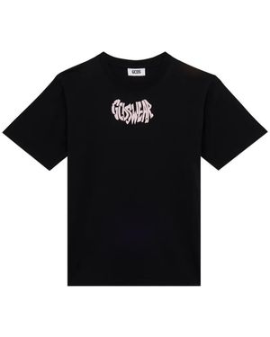 Gcds Graphic-Print T-Shirt - Black