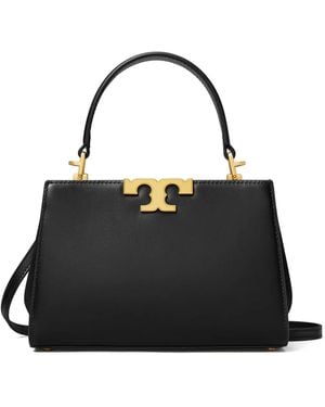 Tory Burch Eleanor レザーハンドバッグ ミニ - ブラック