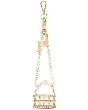 Rosantica Breloque Pour Sac Holli À Perles Artificielles - Metallic