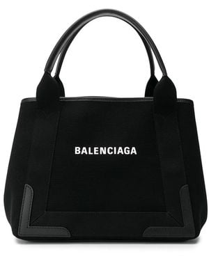 Balenciaga Small Cabas Tote Bag - Black