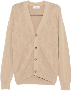 Officine Generale MILES Cardigan - Natur