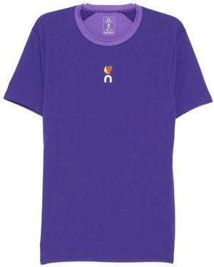 On Shoes Graphic T-Shirt - Purple