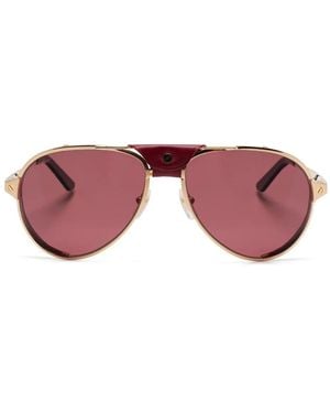 Cartier Santos De Cartier Sunglasses - Pink