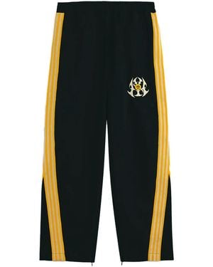 Barrow Stripe-Detail Pants - Blue