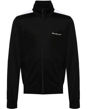 Isabel Marant Ronny Stripe-Detail Jacket - Black