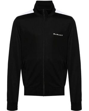 Isabel Marant Ronny ストライプディテール ジャケット - ブラック