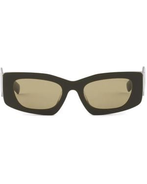 Prada Sunglasses With Triangle Logo - Green