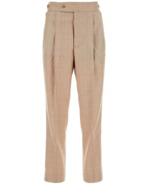 Needles Tapered-Hose Mit Hohem Bund - Natur