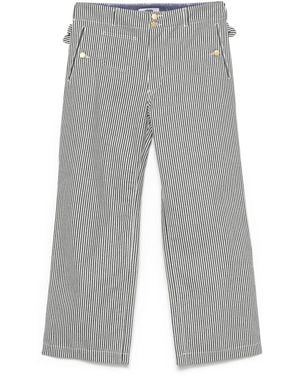 Junya Watanabe Gestreifte Hose - Grau