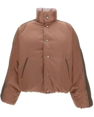 Tanaka Wendbare Bomberjacke - Braun