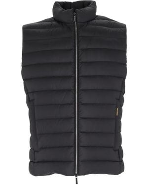 Moorer Calaf-S3 Quilted Padded Gilet - Black
