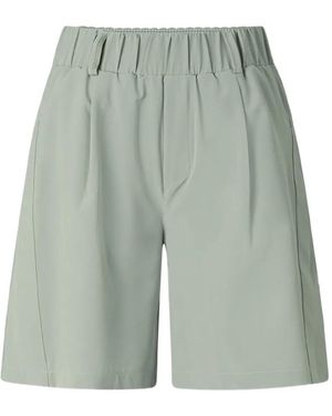 Bogner Kary Pleated Performance Shorts - Green