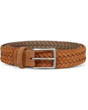 Slowear Braided Belt - Brown