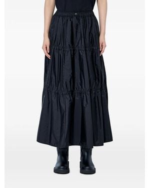 Moncler Tiered Maxi Skirt - Blue