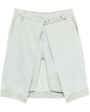 Kiko Kostadinov X Levi's Apron Shorts - White