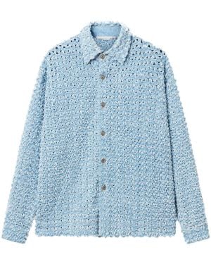 Stella McCartney Textured Shirt - Blue