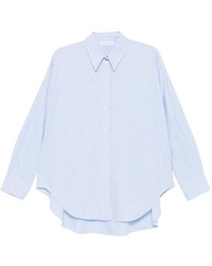 Manuel Ritz Striped Shirt - Blue