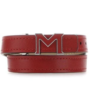 Montblanc Armband Aus Leder - Rot