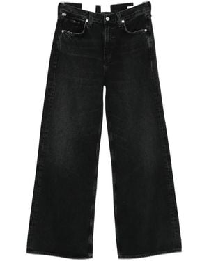 Citizens of Humanity Wide-Leg Jeans - Black