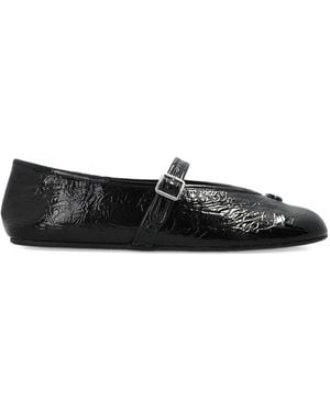 COACH Sculpted C Ballet Flats - Black