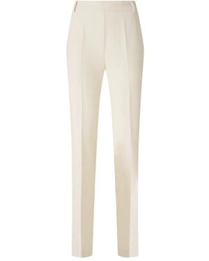 Pinko "Pita" Crepe Poly Trousers - White