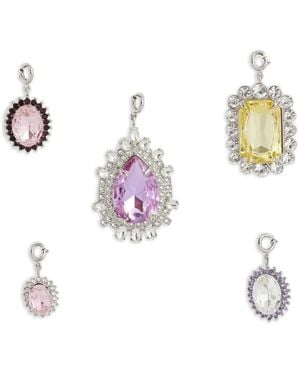 Rabanne 1969 Charms Set - White