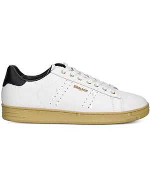 Blauer Sneakers - Bianco