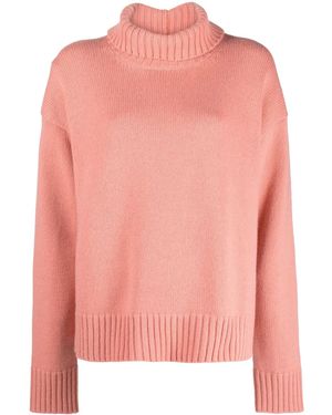 Jil Sander タートルネック セーター - ピンク