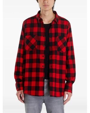 Urban Classics Camisa A Cuadros - Rojo