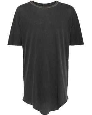 Boris Bidjan Saberi ラウンドネック Tシャツ - ブラック