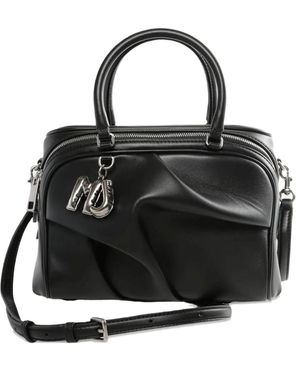 Marc Jacobs Small Wave Charm Top-Handle Tote Bag - Black