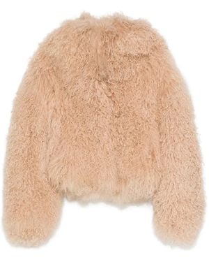 Blancha Shearling Jacket - Natural