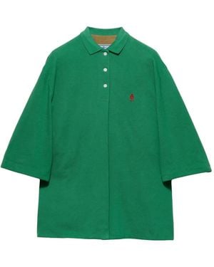 Prada Old Piqué Blouson Jacket - Green
