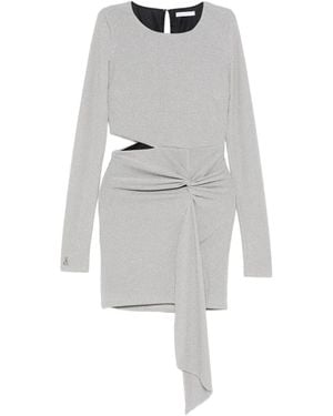 Patrizia Pepe Lurex Dress - Grey