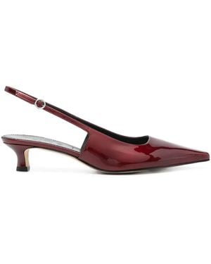Aeyde 35Mm Catrina Slingback Pumps - Brown