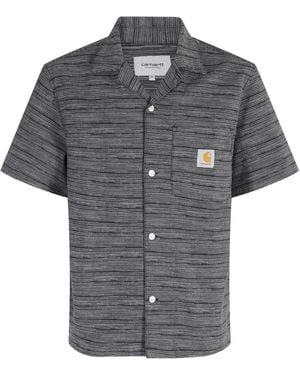 Carhartt Gellar Short-Sleeve Shirt - Grey